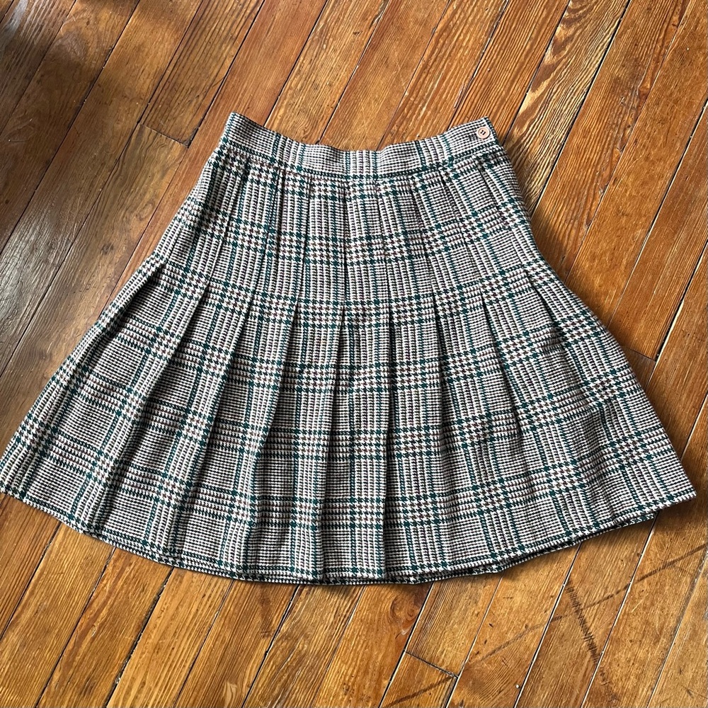 Vintage Pleated Skirt
